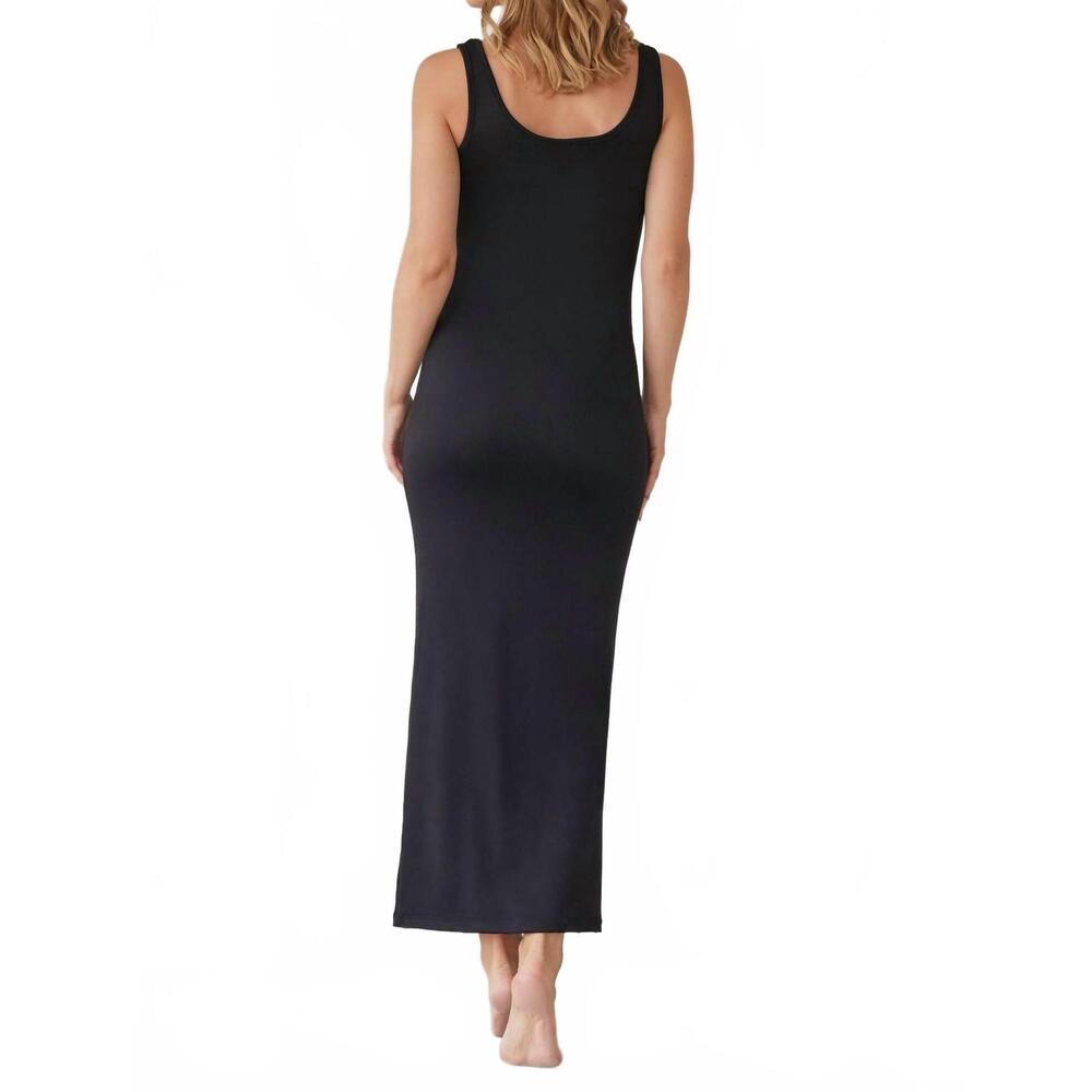 NEW BUMPSUIT the soft stretch knit maternity dress in black - Picture 3 of 4